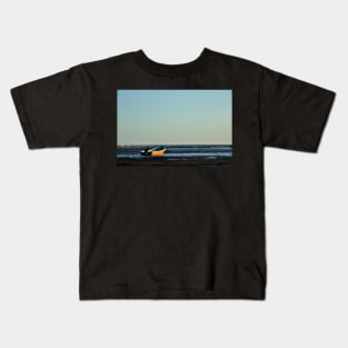 Nicaragua - coucher de soleil sur bateau de pêcheur Kids T-Shirt